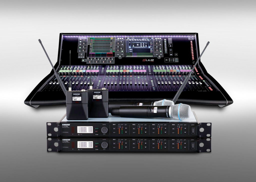 You are currently viewing Allen & Heath dLive Integrates Shure Wireless Control